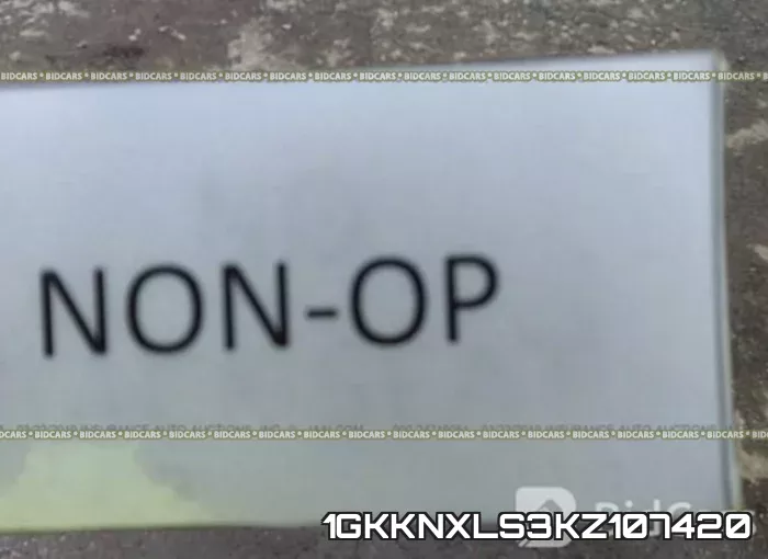 1GKKNXLS3KZ107420 фото 8