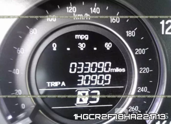 1HGCR2F78HA221713 фото 8