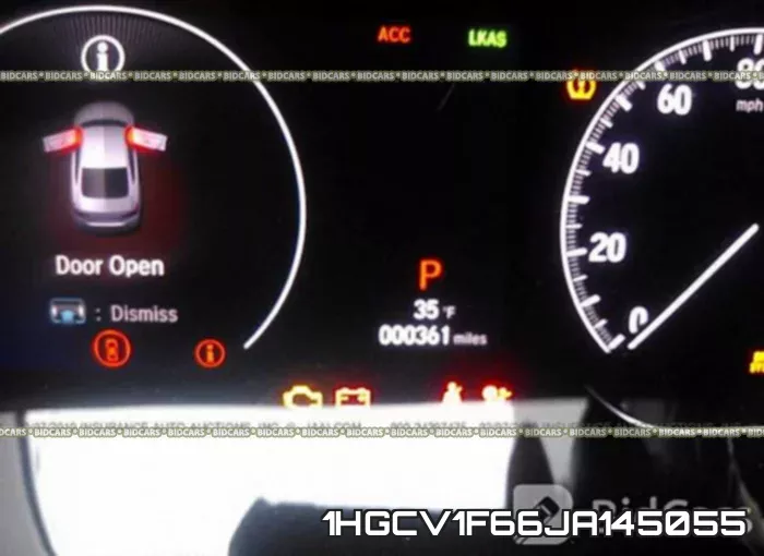 1HGCV1F66JA145055 фото 8