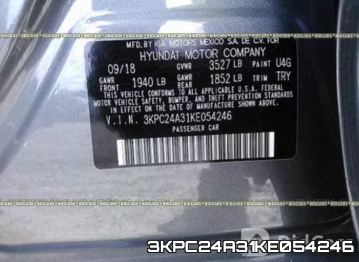 3KPC24A31KE054246 фото 10