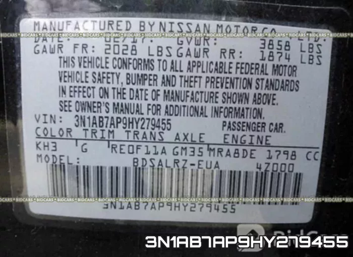 3N1AB7AP9HY279455 фото 10