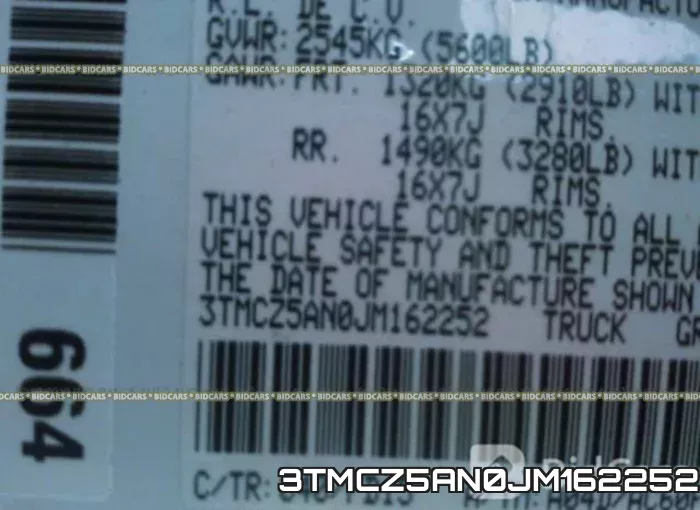 3TMCZ5AN0JM162252 фото 9