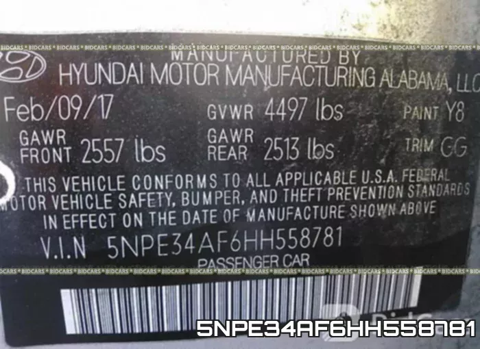 5NPE34AF6HH558781 фото 10