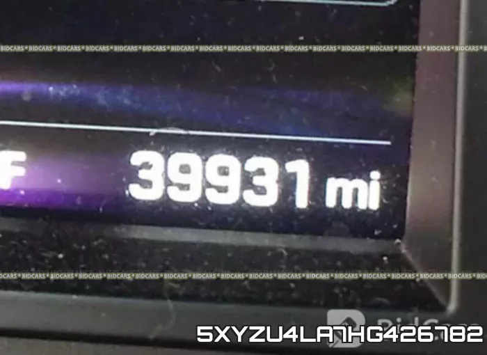 5XYZU4LA7HG426782 фото 8
