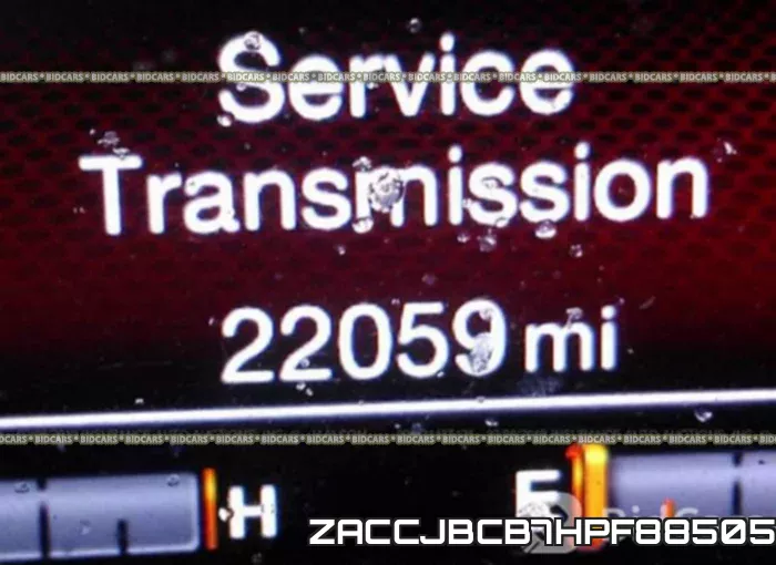 ZACCJBCB7HPF88505 фото 8