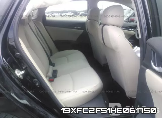 19XFC2F51HE061750 фото 8