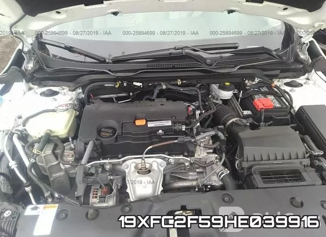 19XFC2F59HE039916 фото 2