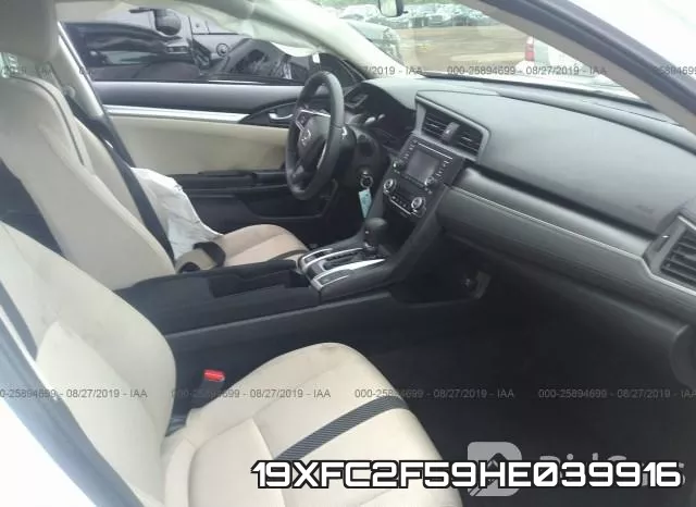 19XFC2F59HE039916 фото 6