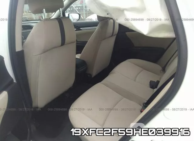 19XFC2F59HE039916 фото 9