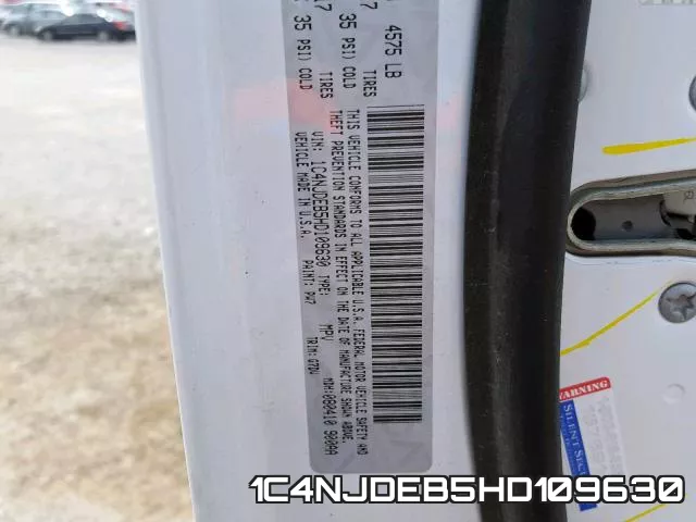 1C4NJDEB5HD109630 фото 2
