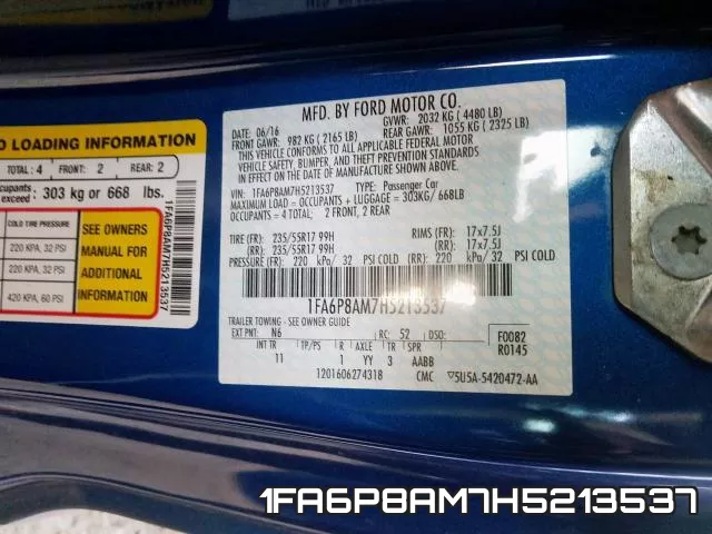 1FA6P8AM7H5213537 фото 2