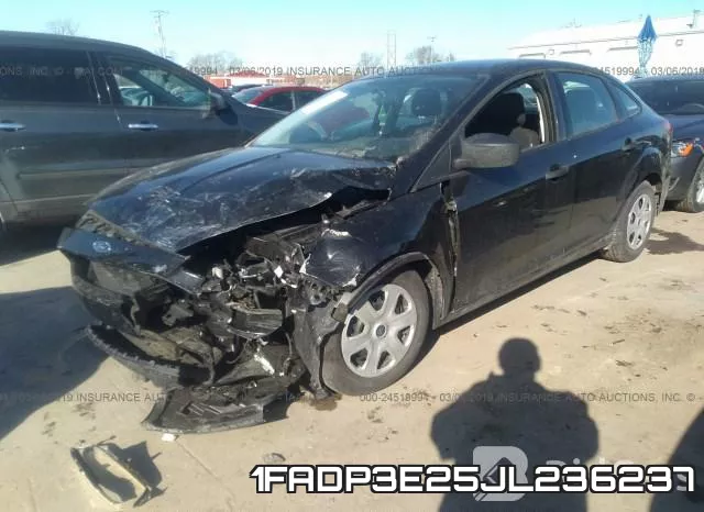 1FADP3E25JL236237 фото 3