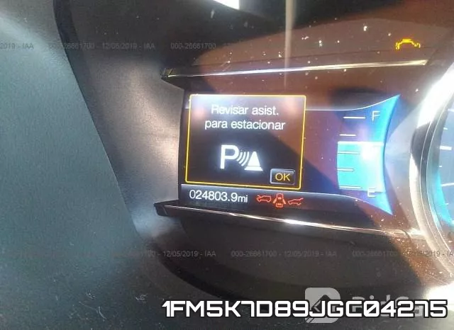 1FM5K7D89JGC04275 фото 7