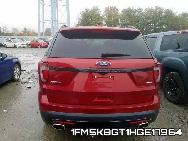 1FM5K8GT1HGE17964 фото 2