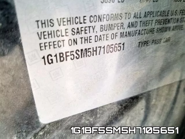 1G1BF5SM5H7105651 фото 2