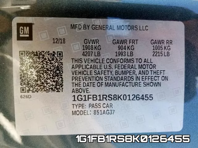 1G1FB1RS8K0126455 фото 2