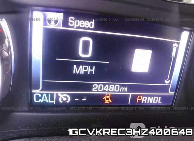 1GCVKREC3HZ400648 фото 8