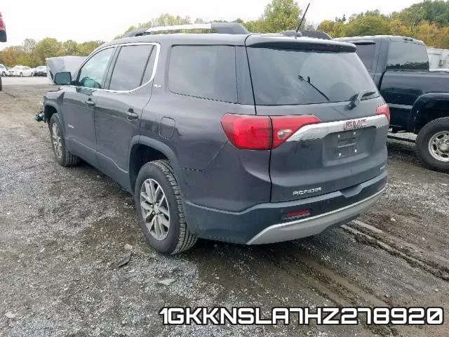 1GKKNSLA7HZ278920 фото 3