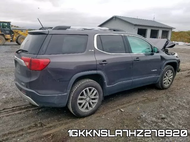 1GKKNSLA7HZ278920 фото 4