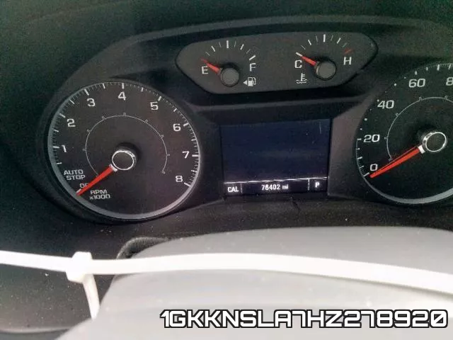 1GKKNSLA7HZ278920 фото 6