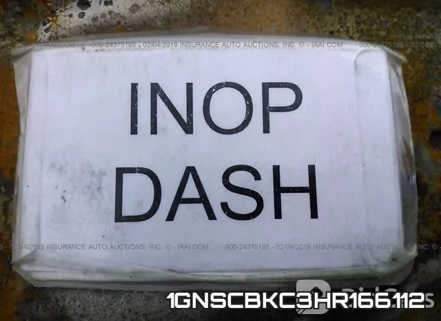 1GNSCBKC3HR166112 фото 8