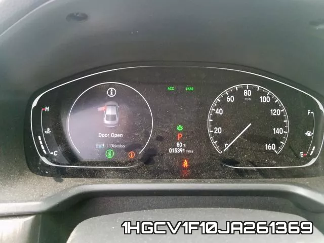 1HGCV1F10JA261369 фото 8