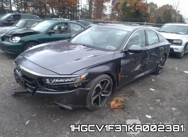 1HGCV1F37KA002381 фото 3
