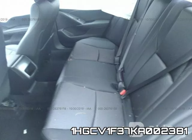 1HGCV1F37KA002381 фото 7