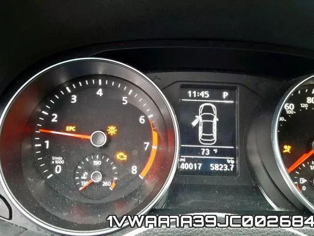1VWAA7A39JC002684 фото 8