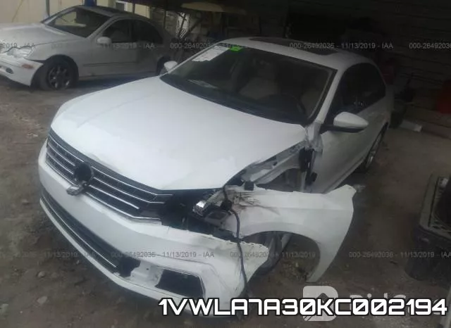 1VWLA7A30KC002194 фото 3
