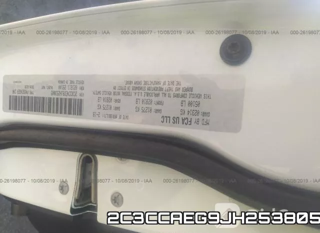 2C3CCAEG9JH253805 фото 9