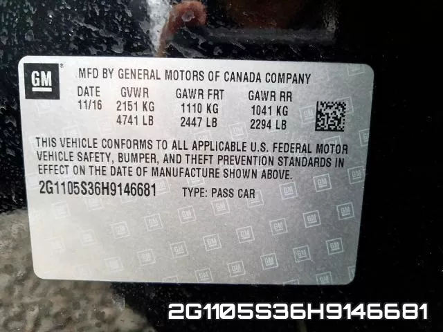 2G1105S36H9146681 фото 2