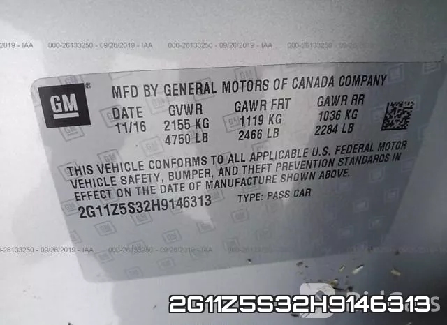 2G11Z5S32H9146313 фото 10