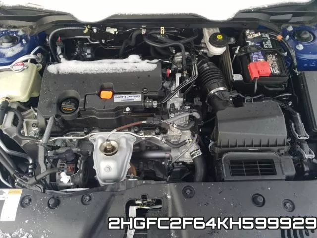 2HGFC2F64KH599929 фото 4