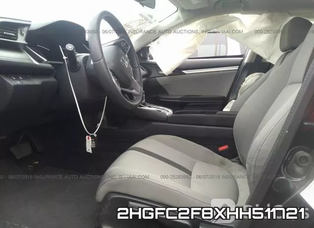 2HGFC2F8XHH511721 фото 4