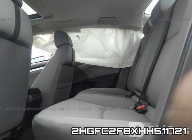 2HGFC2F8XHH511721 фото 7