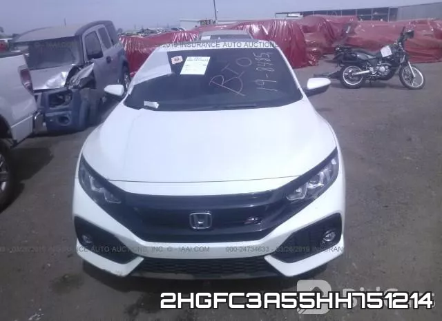 2HGFC3A55HH751214 фото 7