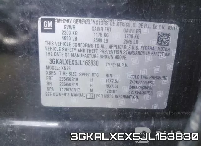 3GKALXEX5JL163830 фото 8