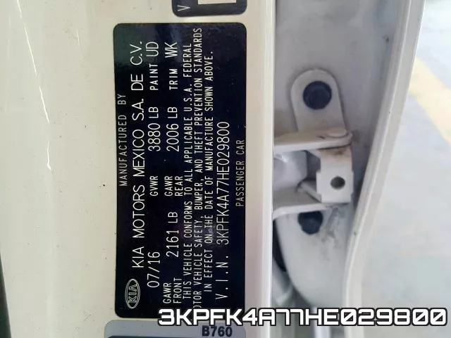 3KPFK4A77HE029800 фото 2