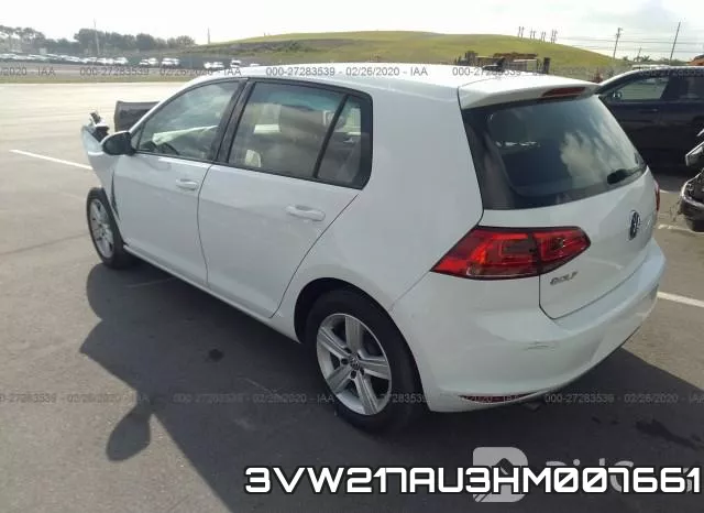 3VW217AU3HM007661 фото 4