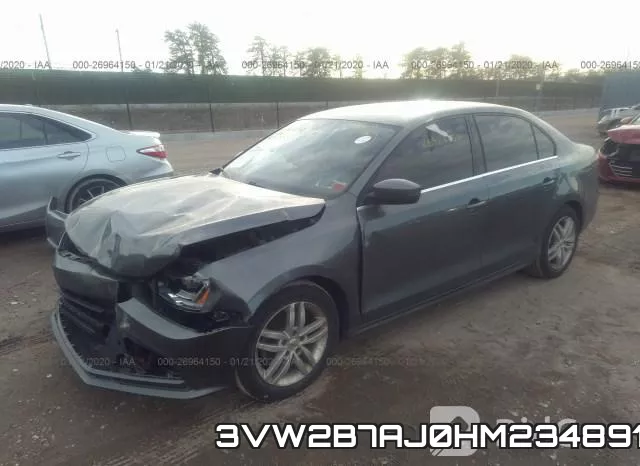 3VW2B7AJ0HM234891 фото 2