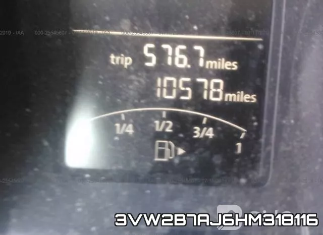 3VW2B7AJ6HM318116 фото 8