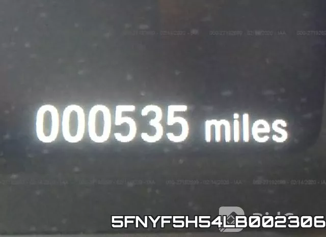 5FNYF5H54LB002306 фото 5