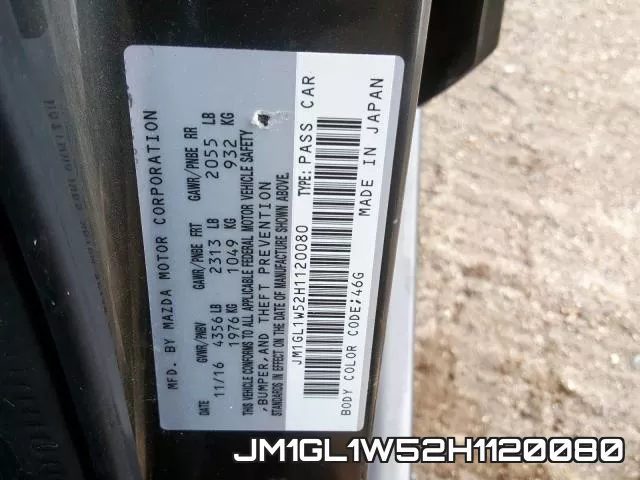 JM1GL1W52H1120080 фото 2