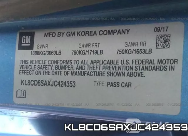 KL8CD6SAXJC424353 фото 8