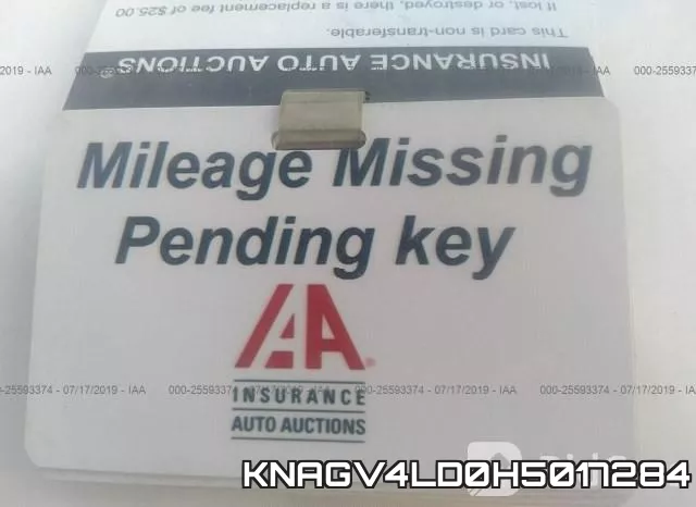 KNAGV4LD0H5017284 фото 8