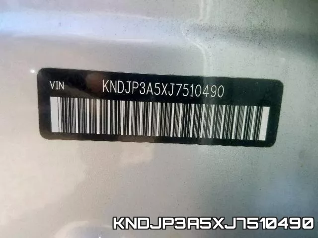 KNDJP3A5XJ7510490 фото 2