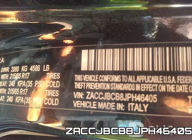 ZACCJBCB8JPH46405 фото 10