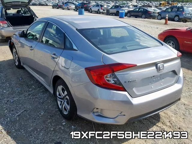 19XFC2F58HE221493 фото 4