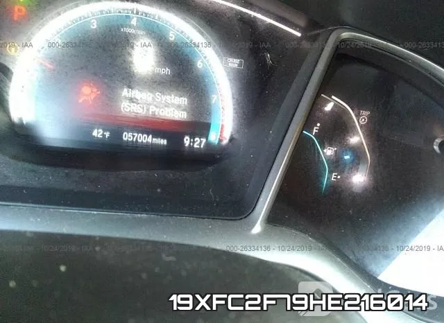 19XFC2F79HE216014 фото 8